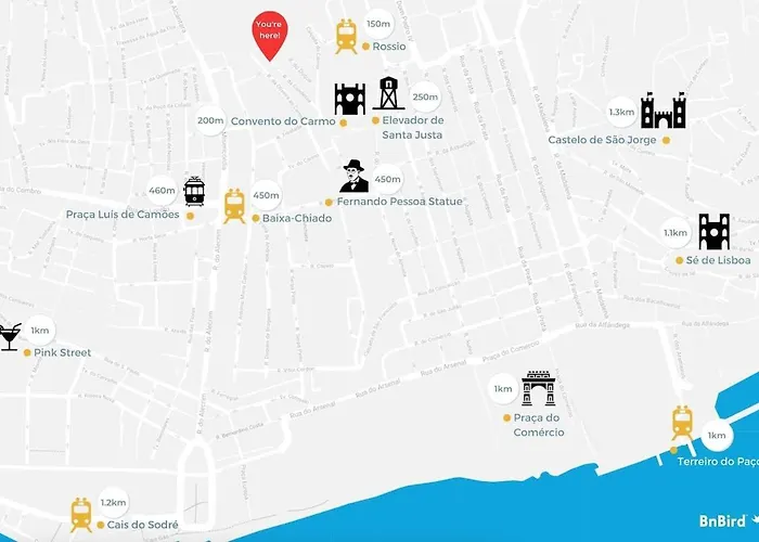 Duque Walk To Rossio & Chiado * 리스본